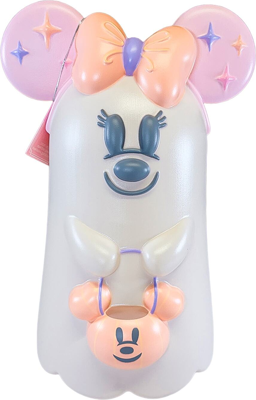 Disney Parks 2026 Minnie Mouse Cutie Ghost Light-Up Halloween 16" Blow Mold NEW